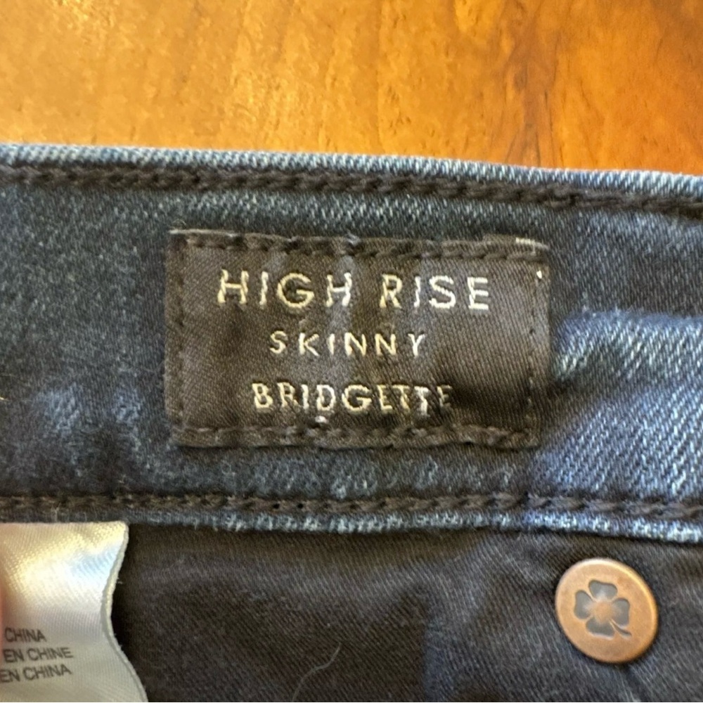 Lucky Jeans Womens 14/32 High Rise Skinny Bridgette Ankle Dark Wash Denim - Picture 8 of 9